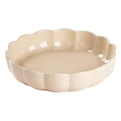 Fuente para Hornear Scallop Rosada 11x2"
