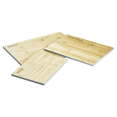 Tablas de Corte Bambú 3 Piezas