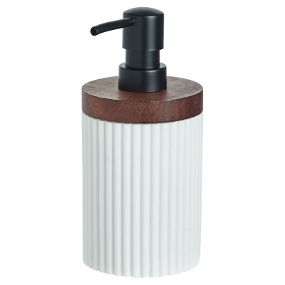 Dispensador de Jabón Moka Resina Blanca