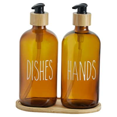 Dispensadores de Jabón Vidrio 500 Ml