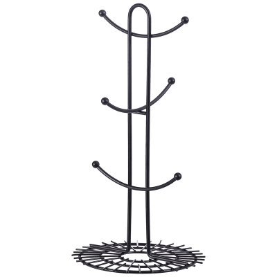 Porta Tazas Joseph Metal Negro