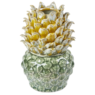 Piña Decorativa Island Cerámica 10"
