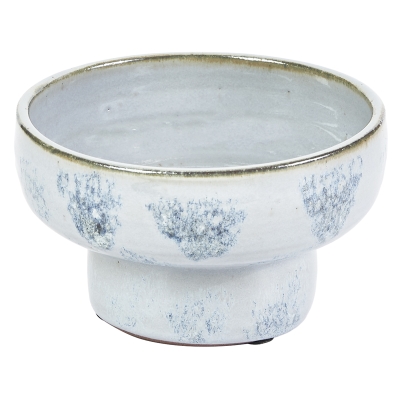 Jarrón Coastal Terracota Azul 6x4"