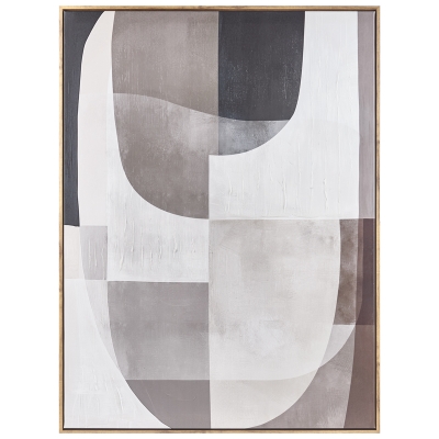 Cuadro Amadora Gris Oscuro 30x39 Pulgadas