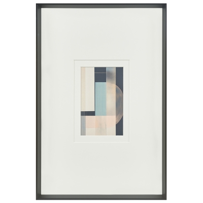 Cuadro Geary Negro 16x24 Pulgadas
