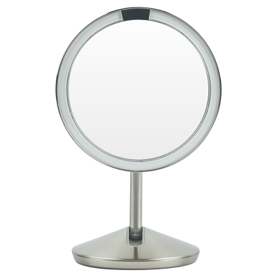 Espejo de Aumento con Sensor Acero Inoxidable 10X