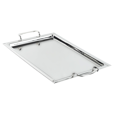 Bandeja de Servir de Acero Inoxidable Grande 17x11"
