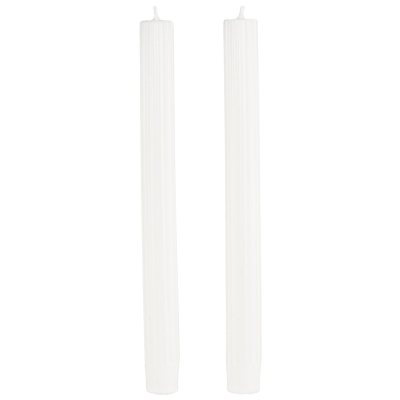 Vela Taper Marfil 1x8" 2 Piezas