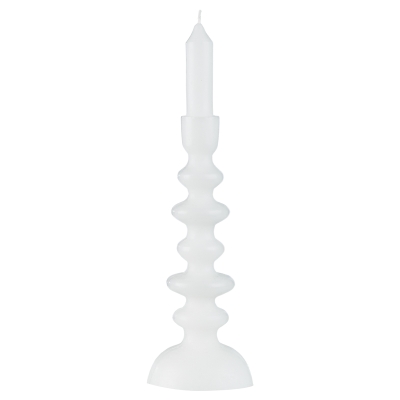 Vela Decorativa Chandelier Marfil 4x13"