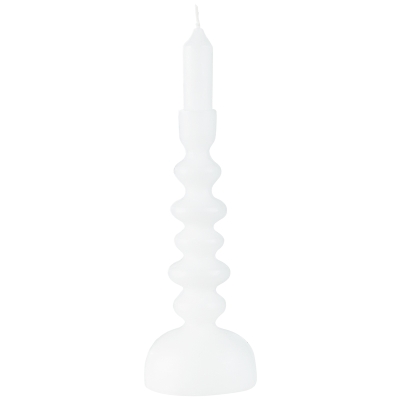 Vela Decorativa Chandelier Marfil 4x9"