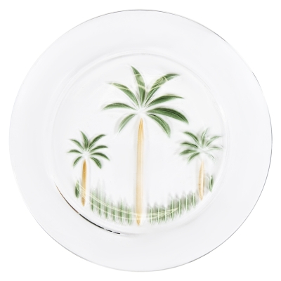 Plato Postre Palmeto Multicolor 7"