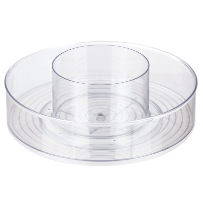 Bandeja Giratoria Transparente 12"