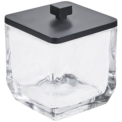 Algodonera Shinny Tera Vidrio Negro 4x5"