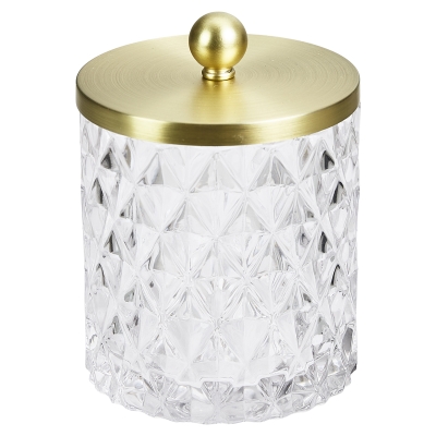 Algodonera Shinny Aure Vidrio Dorado 4x5"