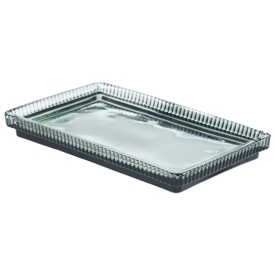 Bandeja Myra Vidrio Verde