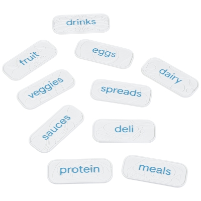 Etiquetas Adhesivas para Nevera 10 Piezas