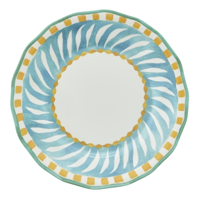 Plato Llano Acqua Azul 11"