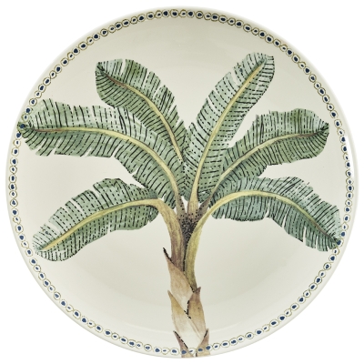 Plato Postre Tramonto Beige 9"