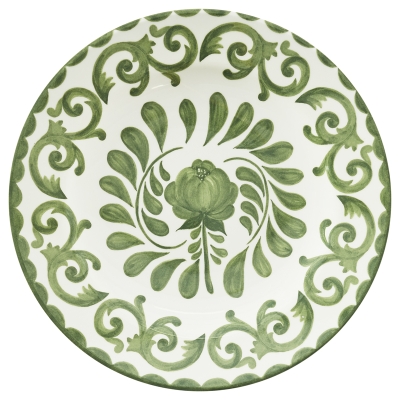 Plato Postre Amora Verde 9"