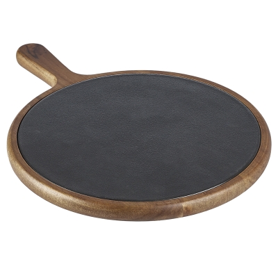 Tabla para Servir Queso Sam Cerámica Madera