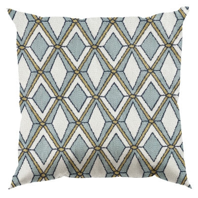 Coj&iacute;n L'Art Odette Azul 20x20"