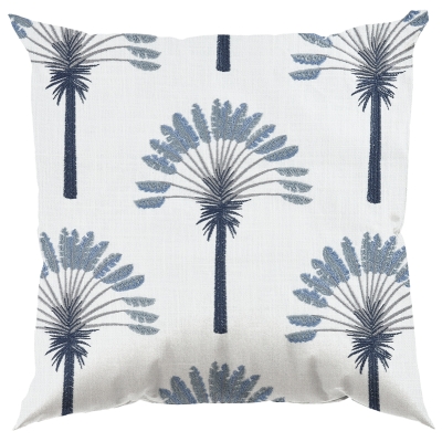 Cojín Coastal Alizee Azul 20x20"
