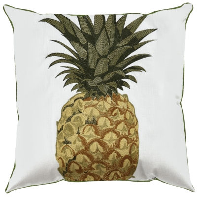Cojín Island Laurine Piña 20x20"