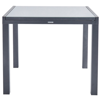 Mesa de Comedor Exterior Lyra II Aluminio Negro