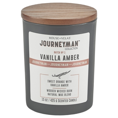 Vela Aromática Vanilla Amber 14oz