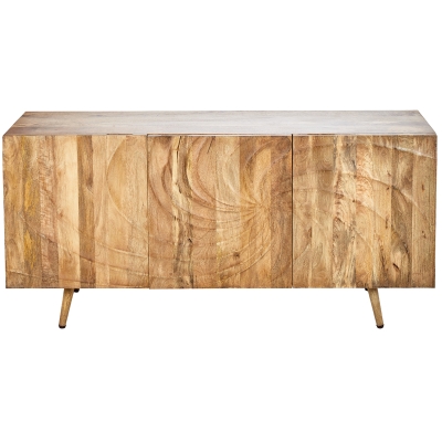 Credenza Coastal Swirl Madera Negra