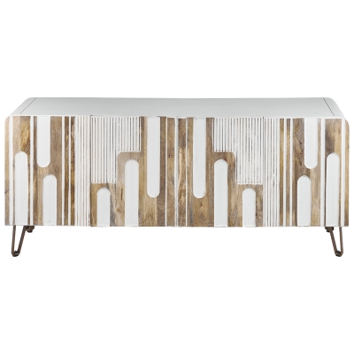 Credenza Coastal Florence Madera Dorado