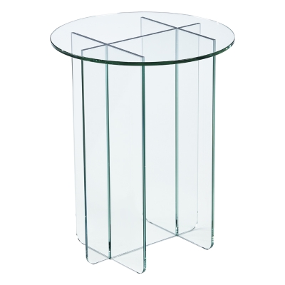 Mesa Lateral Island Vidrio 16x20"