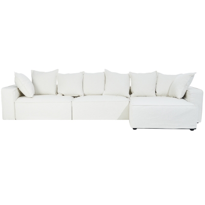 Sofá Seccional Coastal Loft Marfil 150x35"