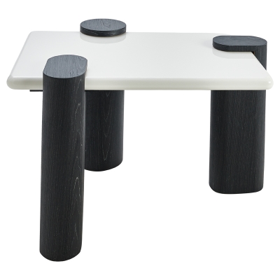 Mesa de Centro Art Du Chic Marfil 32x24"