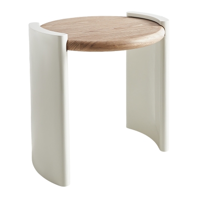 Mesa Lateral Coastal Marfil 20x18"