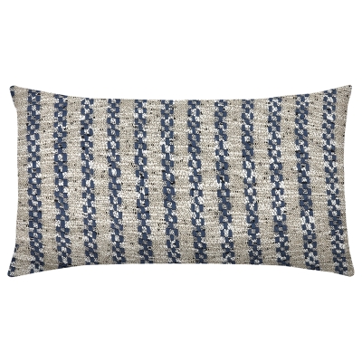 Cojín Art Du Chic Crema Azul 12x20"