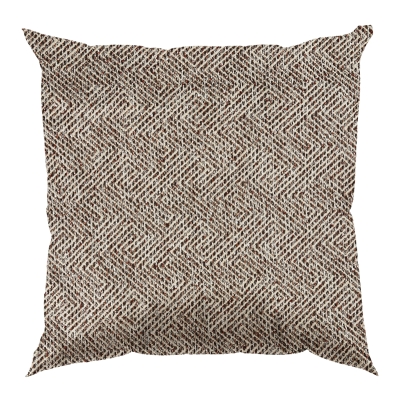 Cojín Art Du Chic Geométrico Marrón 20x20"