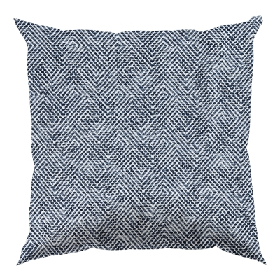 Cojín Art Du Chic Geométrico Azul 20x20"