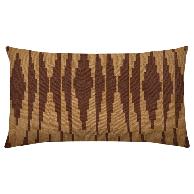 Cojín Art Du Chic Marrón Mostaza 12x20"
