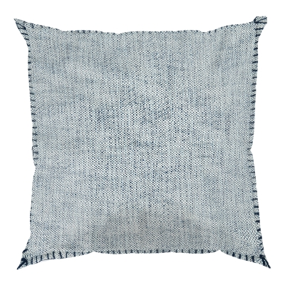 Cojín Coastal Gris Negro 20x20"