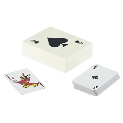 Caja de Cartas Madera Resina 5x3"