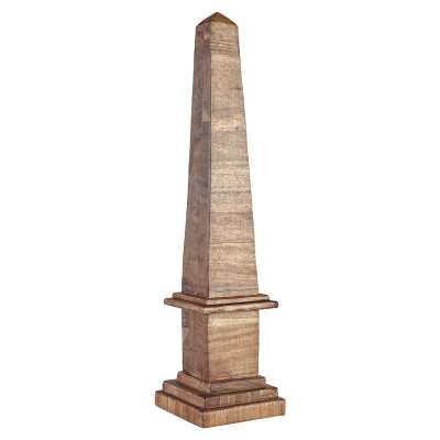 Obelisco Madera de Acacia 5x20"