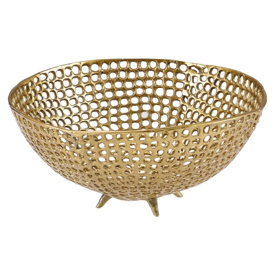 Bowl Aluminio Dorado 12"