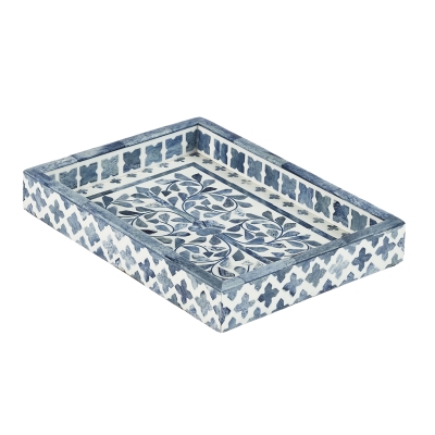 Bandeja Decorativa MDF Resina 8x12"