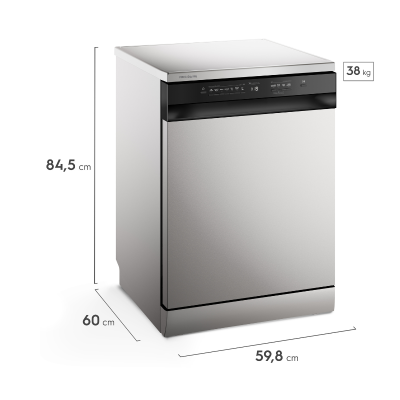 Lavaplatos Frigidaire 24 Pulgadas FHFF14E4MSBZG