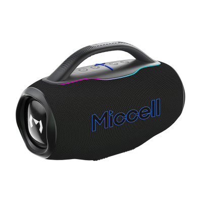 Bocina Bluetooth Miccell 80W Negra