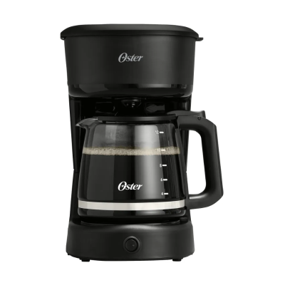 Cafetera Oster Eléctrica 12 Tazas con Filtro Reutilizable BVSTDCS121B