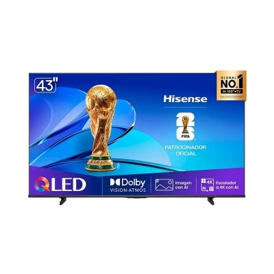 Television 43 Pulgadas HISENSE QLED VIDAA 43Q6QV