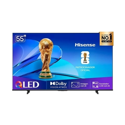 Televisor 55 Pulgadas HISENSE QLED VIDAA 55Q6QV