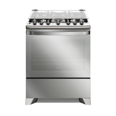 Estufa a Gas 30 Pulgadas Frigidaire Color Plateado FKGO30Z5BZM.